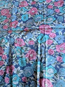 Floral Cotton Floral Fabric - 78 “ Length x 44" Wide - Bild 1 von 7