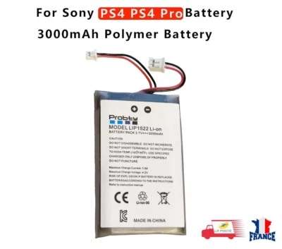 PROBTY Batterie pour Sony Playstation 4 PS4 PS4 Pro/Mince Dualshock4 3000mAh LIP1522