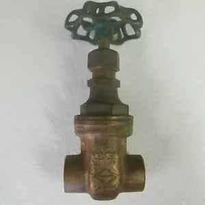 Jenkins Bros. 1240 Gate Valve 1-1/4 IN. C X C - Picture 1 of 7