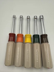 Husky nut driver set of 5 - 6mm- 9mm & 11mm color coded - Picture 1 of 5
