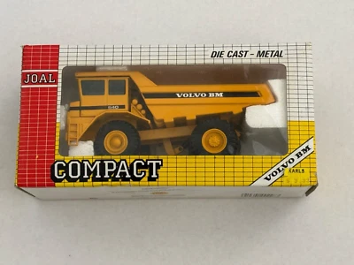 JOAL 228 VOLVO BM-540 RIGID DUMPTRUCK DUMPER - YELLOW 1:50 - NEW IN BOX - Image 1 of 3