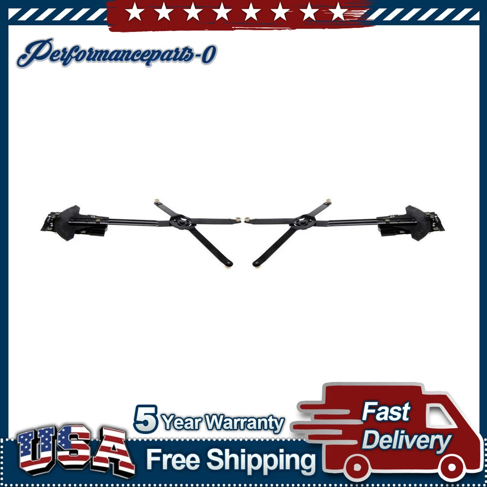 Regulador de ventana delantero izquierdo y derecho 2x para Chevrolet Blazer 1972 manual-Dorman Foto 1 de 4