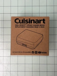 Cuisinart Grill Renew Dampfreiniger Bürste Ersatz Reinigungskopf (2er Pack) - Bild 1 von 5
