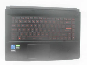 MSI GF63 Thin 11UC-1276US Black Palmrest w/KB Red Backlight Grade A - Picture 1 of 1