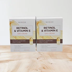 2 PC SKIN 2.0 Hydrate + Defend | Retinol & Vitamin E Day Cream 1.7 fl oz Each - Picture 1 of 5