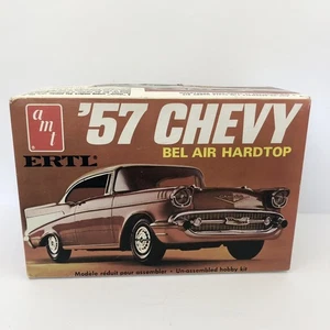 Vintage AMT 1957 CHEVY BEL AIR Hardtop ERTL MODEL Kit 1/25 RARE NIB - Picture 1 of 8