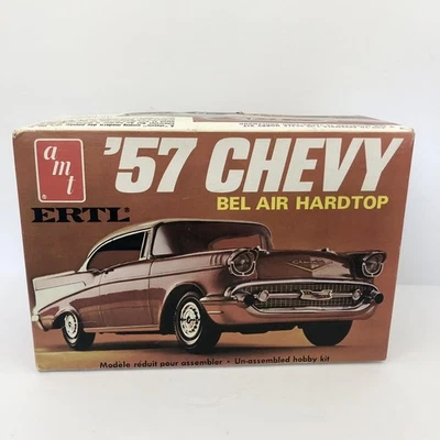 Vintage AMT 1957 CHEVY BEL AIR Hardtop ERTL MODEL Kit 1/25 RARE NIB - Image 1 of 4