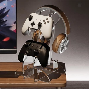 Game Controller Holder Birthday Gift Desktop Organizer Headphone Holder - Picture 1 of 7