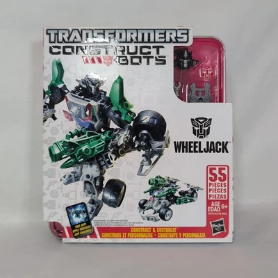 Transformers: Construct Bots - WHEELJACK - 55 PIEZAS (Hasbro, 2012) - Nuevo Foto 1 de 4
