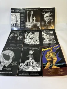 The Anomalist Issues 1, 3-10 Patrick Huyghe 1995-2002 *Issue 2 Not Included* - Imagen 1 de 11