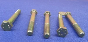 Cap Screw Bolt, PT, GRADE 8 Yellow Zinc Chromate 5/16"-24 x 2.75" Length, 50 pc - Picture 1 of 16