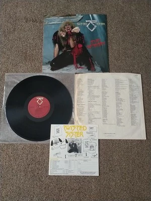 Twisted Sister Stay Hungry LP 1984 Atlantic A2xx/Bx Alsdorf Pressing Vinyl is EX - Image 1 of 4
