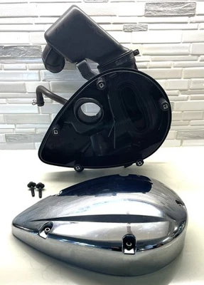 Honda Shadow Aero Spirit VT750 1300 2004-2009 OEM FILTRO DE AIRE MONTAJE Y CUBIERTA Foto 1 de 4