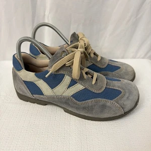 Birkenstock Footprints Shoes Womens Size 9 Blue Darlington Sneakers Portugal 39 - Picture 1 of 10