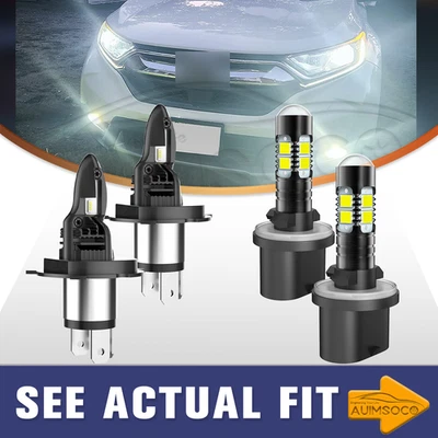 Kit combinado de faros LED bombillas luz antiniebla haz alto/bajo para Hyundai Tucson 2010-2013 Foto 1 de 4