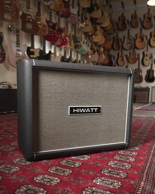 Hiwatt HG212 2x12" (Octapulse) Guitar Amp Speaker Cabinet - Black Tolex - Image 1 of 2
