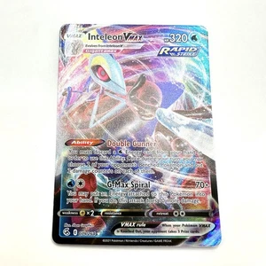 Inteleon VMAX 079/264 Ultra Rare Fusion Strike Pokemon TCG Near Mint - Picture 1 of 2