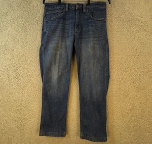 Kirkland Signature Herren Stretch Jeans Blau Denim Straight Leg Größe 34×29 PREOWN - Bild 1 von 13