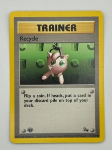 Pokemon Recycle 61/62 1st Edition (MP) - Base Set - Common - Picture 1 of 2