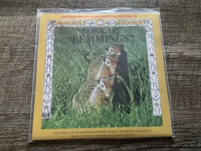 Blink 182 / Swindle - Lemmings 7” Vinyl - Translucent Gold / Orange - NEW - Image 1 of 3