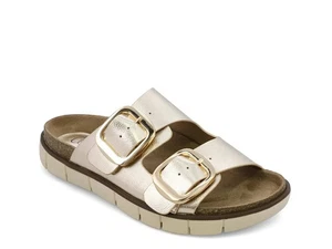 NWB Mia Amore Mylaa Women’s Sandal Gold Metallic Size 10 W MSRP $75 - Picture 1 of 8