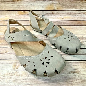 Earth Origin Damenschuhe taupe Bosk Brenda atmungsaktiv flach bequem 8M erdig - Bild 1 von 8