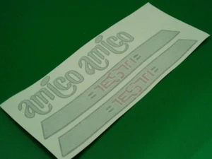 TESTI AMICO SCOOTER SERIE ADESIVI STICKERS - Bild 1 von 1
