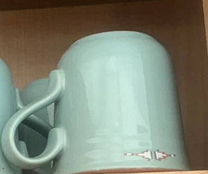 Nortake Bolder Ridge - COFFEE MUG CUP #8674 - Stoneware Aztec Turquoise - VGUC - Picture 1 of 1