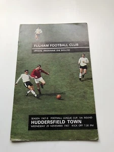 29/11/1967 Fulham v Huddersfield Town - League Cup - Fifth Round - 1967/68 - Picture 1 of 10