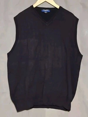 Nautica Golf - Chaleco suéter sin mangas para hombre - Azul - Talla mediana Foto 1 de 3