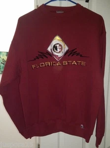 Logo 7 Herren Damen Sweatshirt Shirt Größe L Large Florida State - Bild 1 von 3