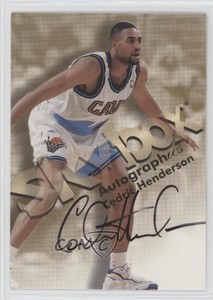 1998-99 Skybox Premium Autographics Cedric Henderson Auto