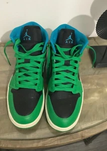 jordan 1 mid lucky green - Picture 1 of 6