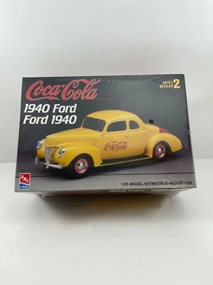 AMT ERTL Coca-Cola 1940 Ford 1/25 Scale Model Kit H823-10DO SEALED !NIB!FS - Image 1 of 4