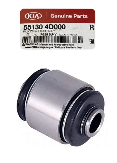 GENUINE 551304D000 REAR SUSPENSION - BUSHING PILLOW BALL for HYUNDAI & KIA - Image 1 of 1