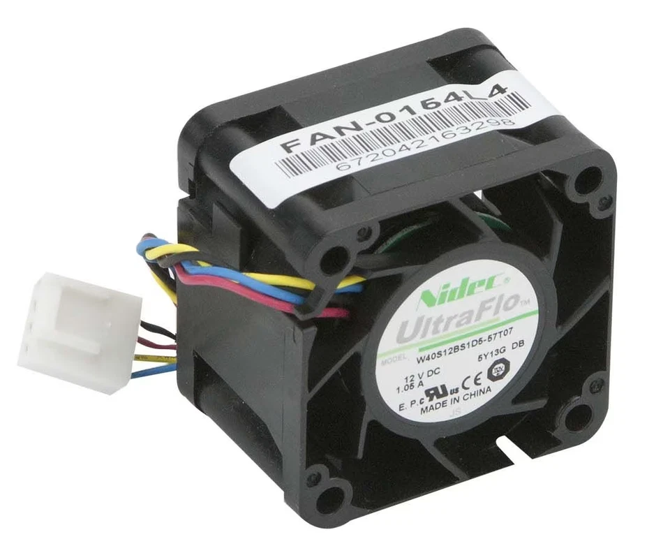 Supermicro FAN-0154L4 40x40x28 mm, 22.5K RPM, SC813MF Middle Cooling Fan - Image 1 of 1