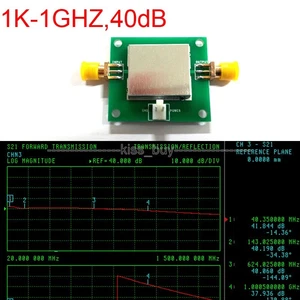 1K-1GHZ,40dB gain 20dB Low Noise LNA RF Broadband Amplifier Module HF VHF/UHF - Bild 1 von 5