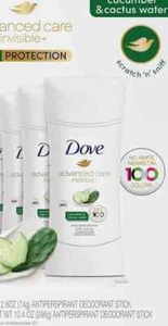 Colomba Advanced Care Invisible + Deodorante, 2,6 once (confezione da 3) scadenza 8/25 - Foto 1 di 6