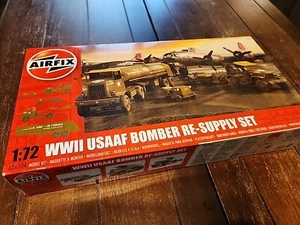 1/72 WWII USAAF Re-Supply Set Airfield Vehicles Set - Airfix A06304 - Picture 1 of 2