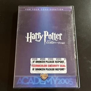 FYC DVD Harry Potter And The Goblet Of Fire RARE Oscar Screener 2 Disc - Picture 1 of 4