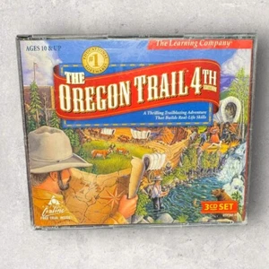 The Oregon Trail 4th Edition 3 CD Set 1999 Release - Windows 95 or 98/Mac - Picture 1 of 10