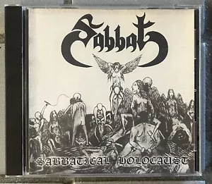 Sabbat Sabbatical Holocaust CD 2004 Rare Demo + Live Tracks Kvlt Black Metal - Foto 1 di 3