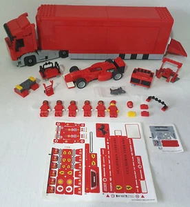 Game Play Gioco Lego Racers Corse 2005 Set 8654 Camion Scuderia Ferrari Truck - Picture 1 of 4