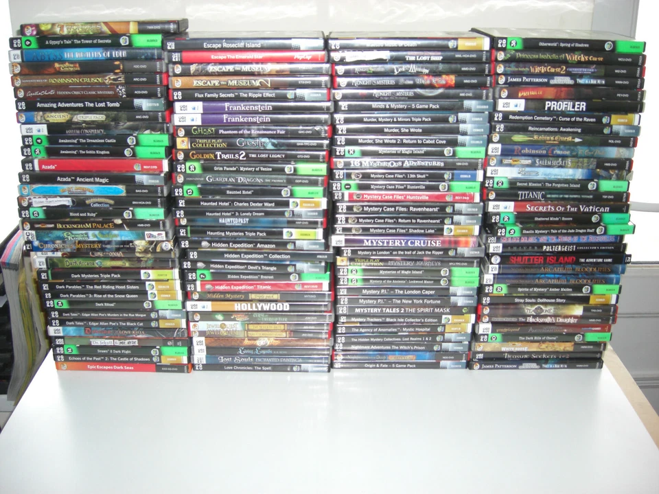 Hidden Object Games Pc DVD Rom HOG Individual items Selection - FAST POST - Image 1 of 1