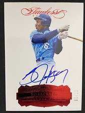 2017 Panini Flawless Bo Jackson auto /10