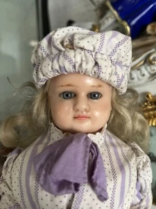 Antike Englische Wachspuppe ca. 30 cm – Original Wachs-Puppe England 19./20. Jh - Picture 1 of 10