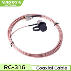Nagoya 5m RC-316 Coaxial Cable F Two Way Radio Walkie Talkie Antenna Pink Color