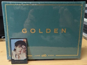 [K-POP] JUNG KOOK (BTS) - GOLDEN (Weverse Album Version) + BT21 Sticker - Bild 1 von 2