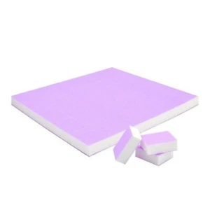 Tachibelle 150 pcs Made in Korea Purple Mini Nail Buffer Blocks Double-Sided - Picture 1 of 4