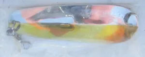 Luhr Jensen "Katchmac" 6 1/2 Spoon Jigging Fishing Lure / Gold & Silver ~ NEW - Picture 1 of 4